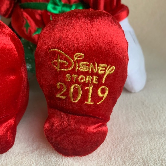 Disney Store 2019 Holiday Collection Minnie Mouse Plush - Picture 5 of 6